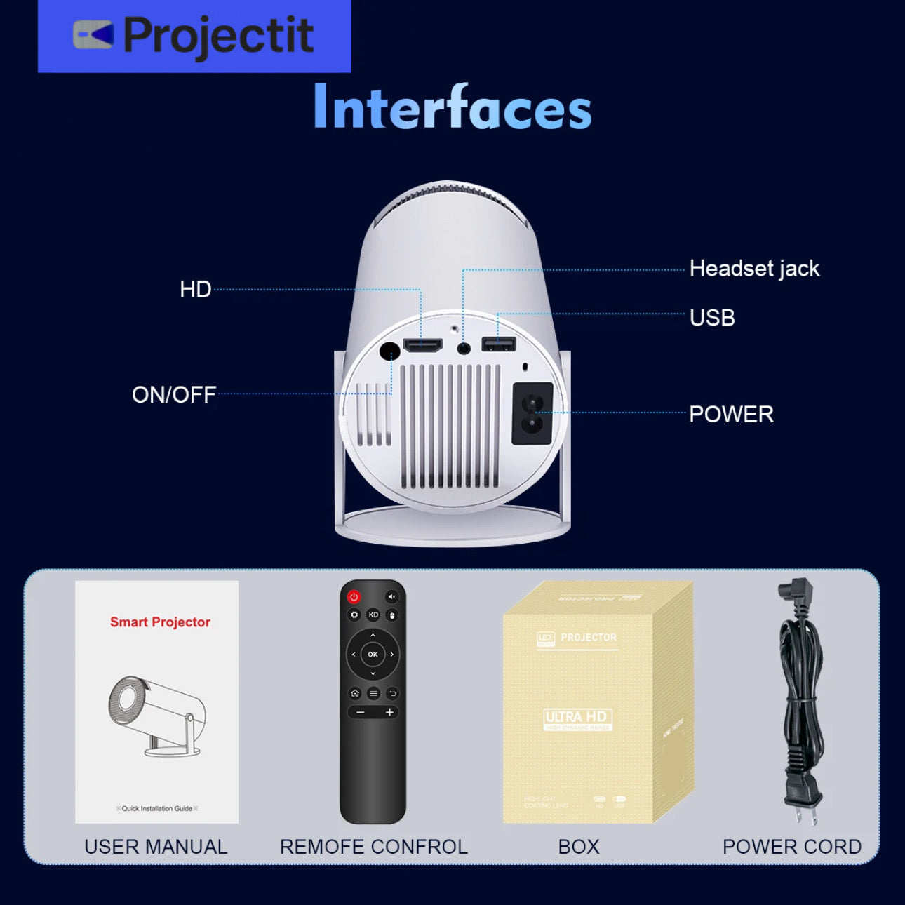 Projectit™ Mini Projector